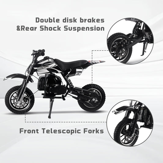 50CC Gas - Powered Mini - Motorcycle,